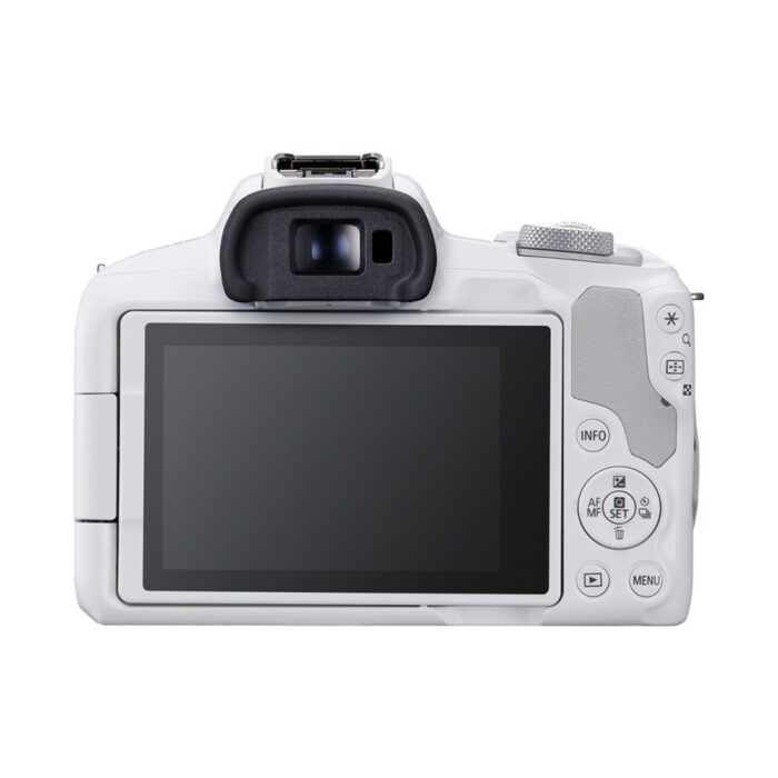 Цифровой фотоаппарат CANON EOS R50 + RF-S 18-45 mm IS STM White — изображение 2