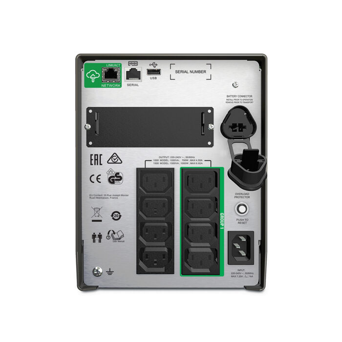 Источник бесперебойного питания APC Smart-UPS SMT1500IC — изображение 2