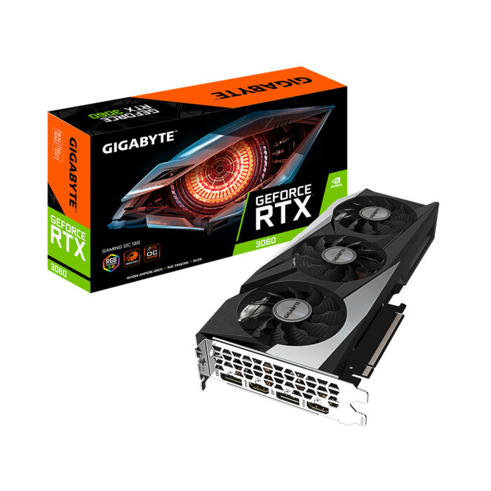 Видеокарта Gigabyte (GV-N3060GAMING OC-12GD) RTX3060 GAMING OC 12G — изображение 3