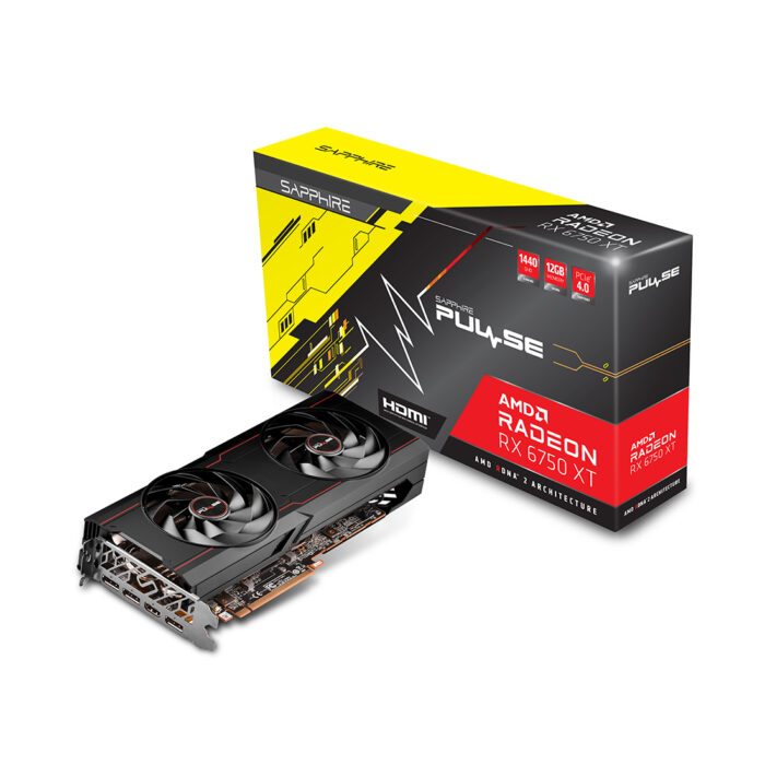 Видеокарта Sapphire PULSE RADEON RX 6750 XT GAMING OC 12G (11318-03-20G) — изображение 3