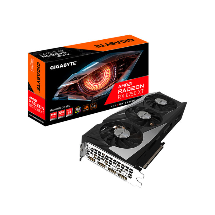Видеокарта Gigabyte (GV-R675XTGAMING OC-12GD) Radeon RX 6750 XT GAMING OC 12G — изображение 3