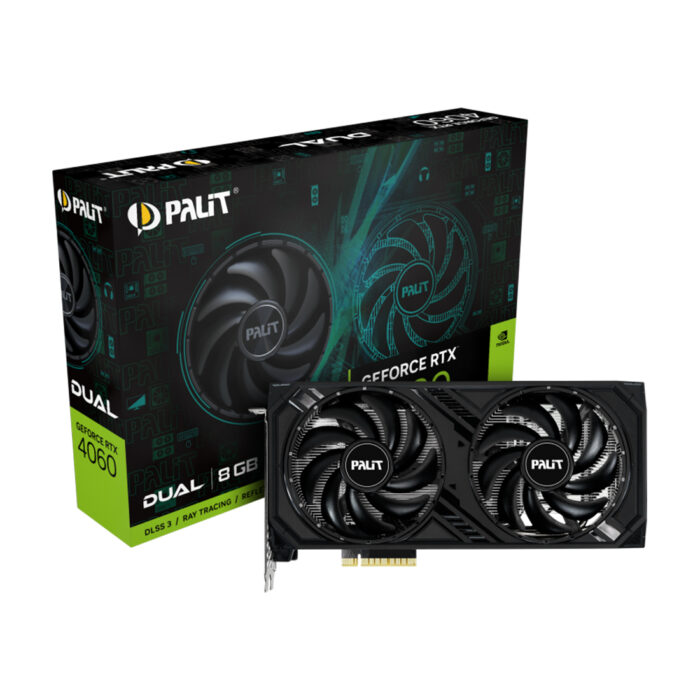 Видеокарта PALIT RTX4060 DUAL 8G (NE64060019P1-1070D) — изображение 3
