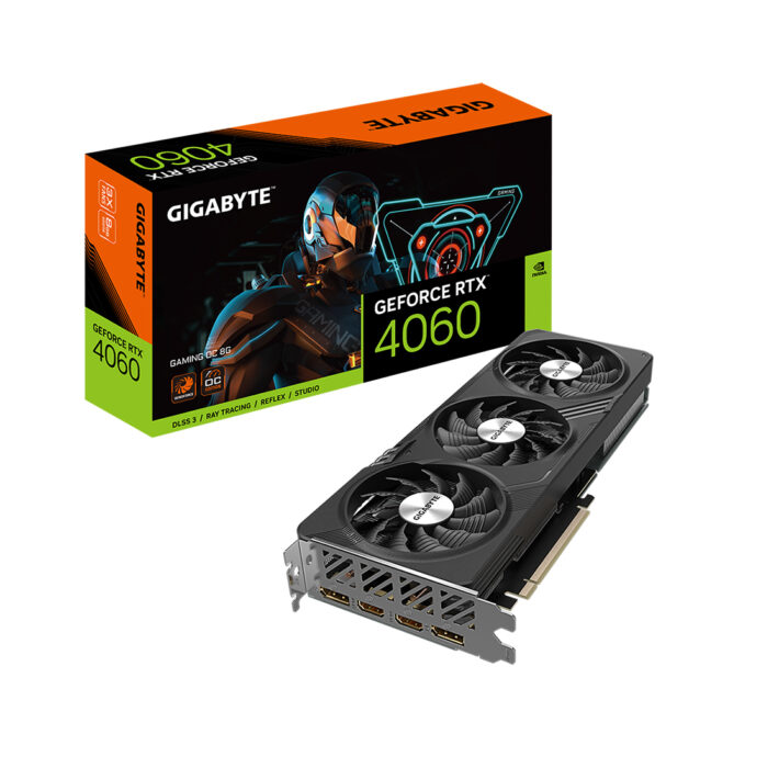 Видеокарта Gigabyte (GV-N4060GAMING OC-8GD) RTX4060 GAMING OC 8G — изображение 3