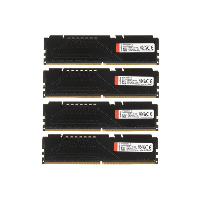 Комплект модулей памяти Kingston FURY Beast KF556C40BBK4-128 DDR5 128GB (Kit 4x32GB) 5600MHz — изображение 2