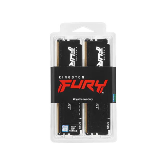 Комплект модулей памяти Kingston FURY Beast KF556C40BBK4-128 DDR5 128GB (Kit 4x32GB) 5600MHz — изображение 3