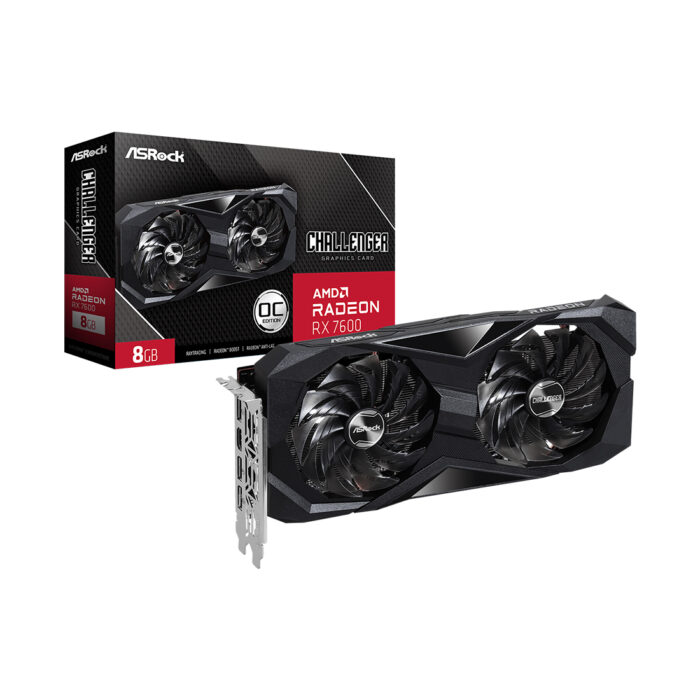 Видеокарта ASRock Radeon RX7600 CL 8GO — изображение 3