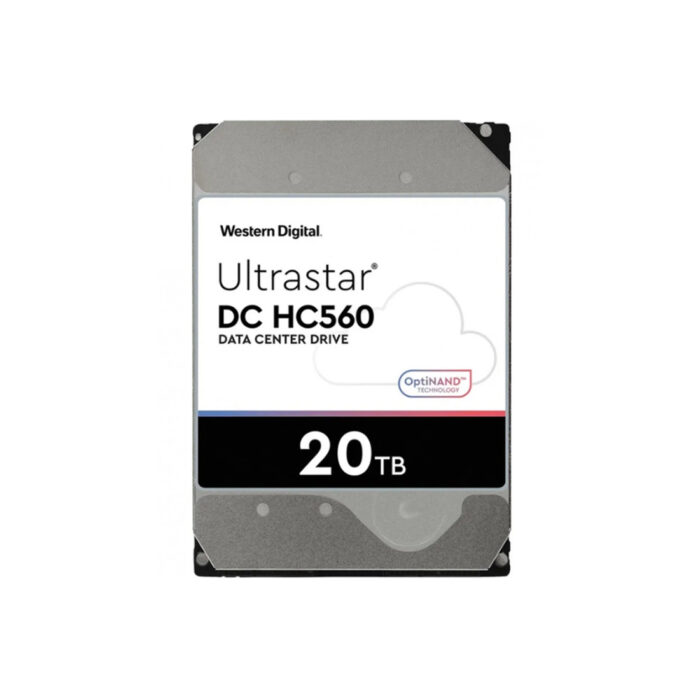Внутренний жесткий диск (HDD) Western Digital Ultrastar DC HC560 WUH722020BLE6L4 20TB SATA — изображение 2