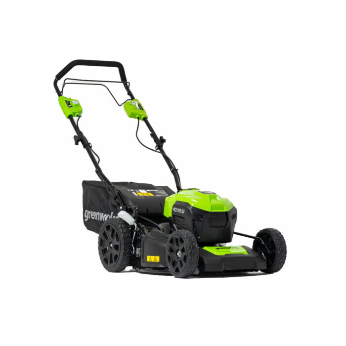 Газонокосилка аккумуляторная Greenworks 40V 46 см бесщеточная самоходная c 1хАКБ 4 Ач и ЗУ — изображение 2