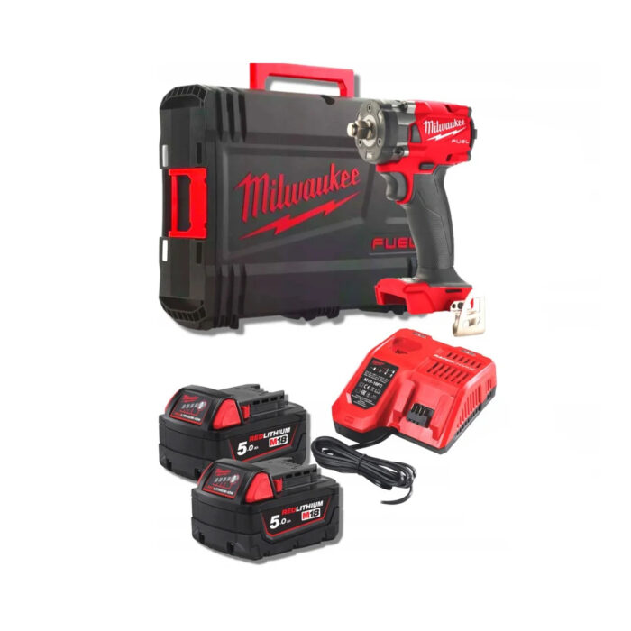 Гайковерт Milwaukee M18 FIW2F12-502X FUEL (Li-Ion 5 Ач) — изображение 3