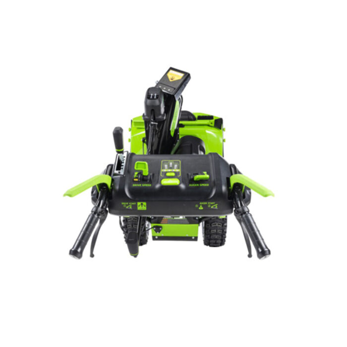 Снегоуборщик аккумуляторный Greenworks 2602807 82V 61 см самоходный бесщеточный без АКБ и ЗУ — изображение 3