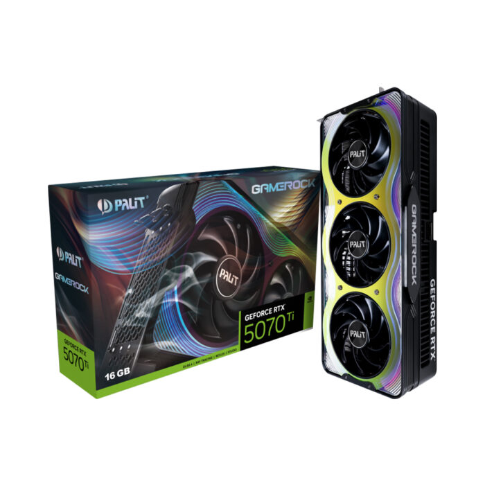 Видеокарта PALIT RTX5070Ti GAMEROCK 16GB (NE7507T019T2-GB2030G) — изображение 3