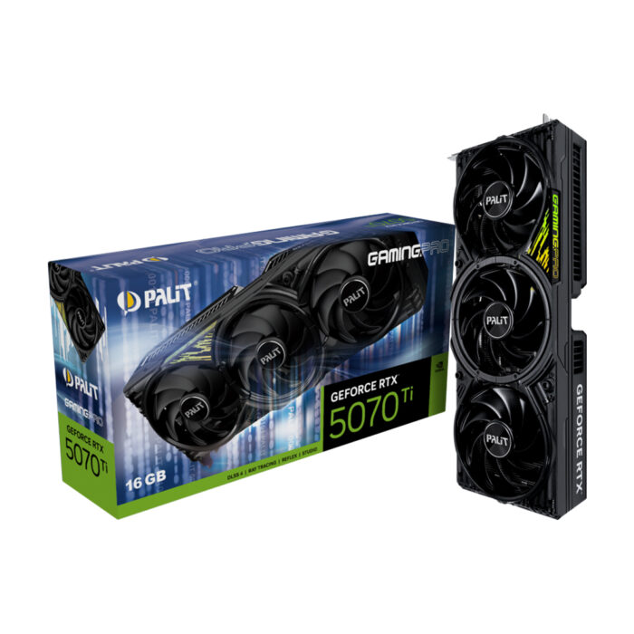 Видеокарта PALIT RTX5070Ti GAMINGPRO 16GB (NE7507T019T2-GB2031A) — изображение 3
