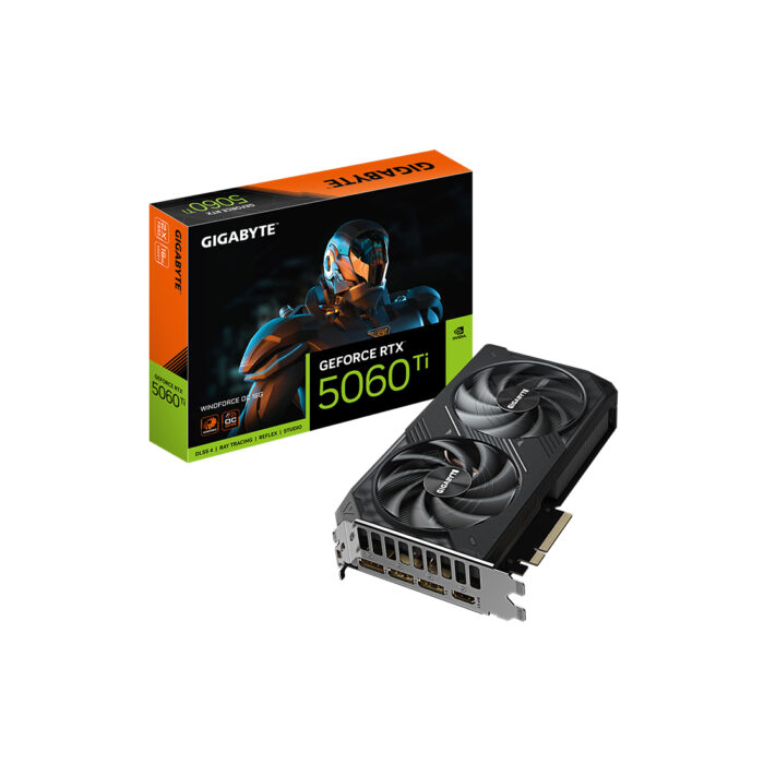 Видеокарта Gigabyte (GV-N506TWF2OC-16GD) RTX5060Ti WINDFORCE OC 16G — изображение 3