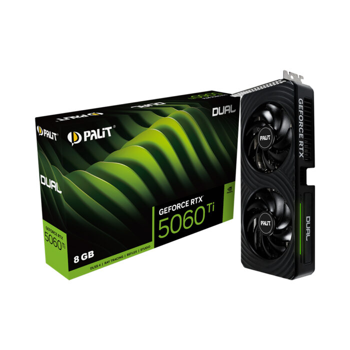 Видеокарта PALIT RTX5060Ti DUAL 8G (NE7506T019P1-GB2062D) — изображение 3