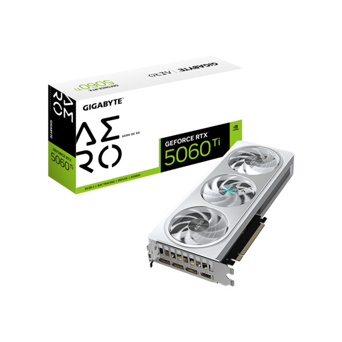 Видеокарта Gigabyte (GV-N506TAERO OC-8GD) RTX5060Ti AERO OC 8G — изображение 3