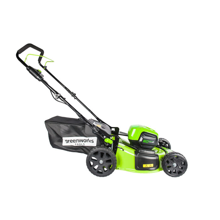 Газонокосилка аккумуляторная Greenworks 2502807UB 60V 46 см бесщеточная с 1хАКБ 4 Ач и ЗУ — изображение 2