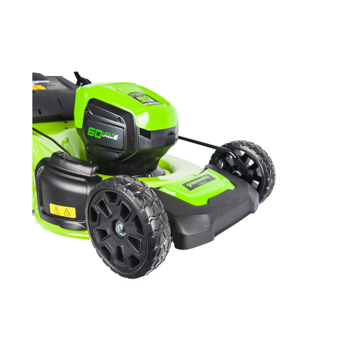 Газонокосилка аккумуляторная Greenworks 2502807UB 60V 46 см бесщеточная с 1хАКБ 4 Ач и ЗУ — изображение 3