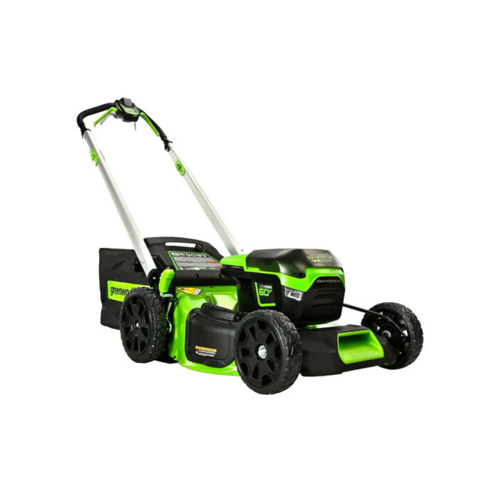Газонокосилка аккумуляторная Greenworks 2514307UB 60V 51 см самоходная бесщеточная c 1хАКБ 4Ач и ЗУ — изображение 2