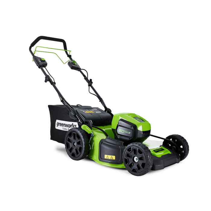 Газонокосилка аккумуляторная Greenworks 2502907UB 60V 46 см самоходная бесщеточная c 1хАКБ 4Ач и ЗУ — изображение 2