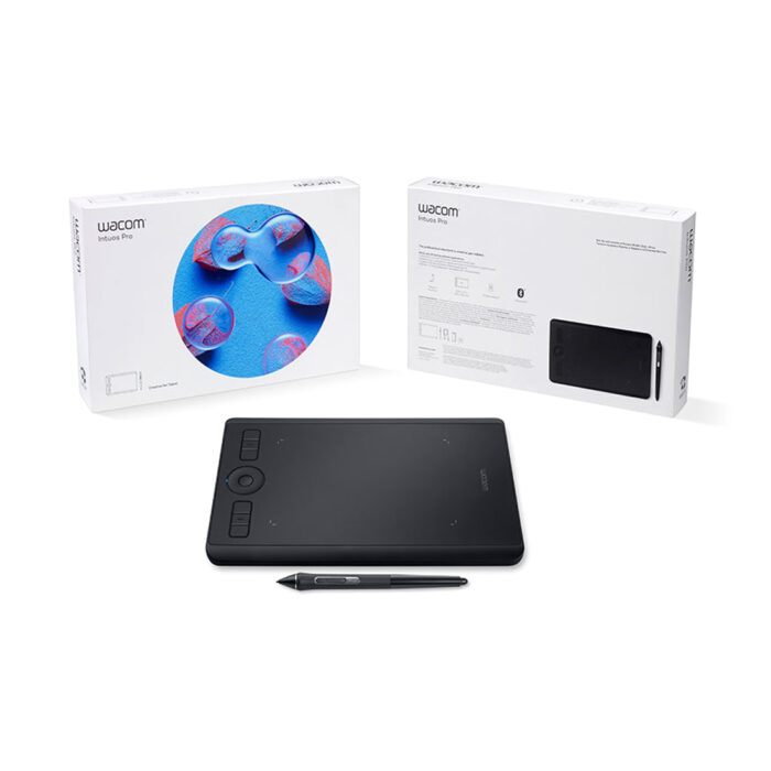 Графический планшет Wacom Intuos Pro Small EN/RU (PTH460K0B) Чёрный — изображение 3