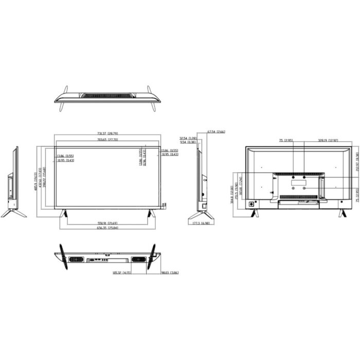 Монитор 32" Dahua DHI-LM32-F200 — изображение 2