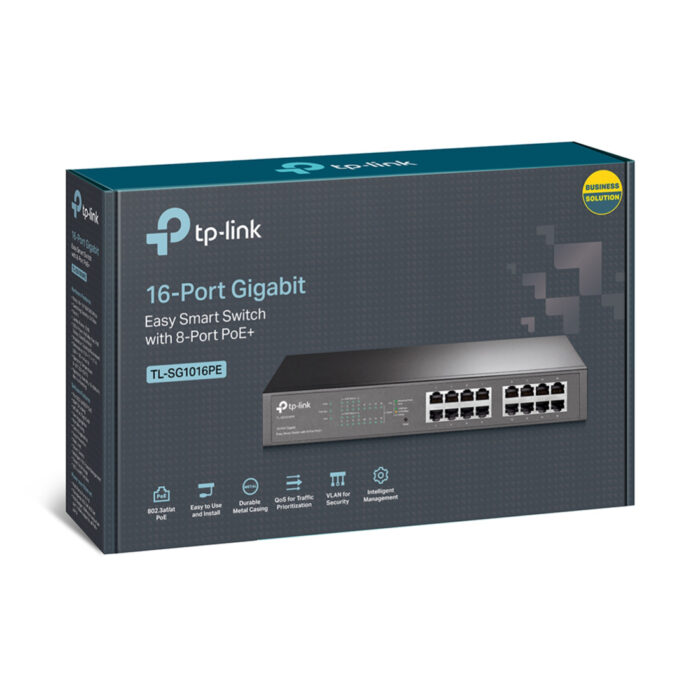 Коммутатор TP-Link TL-SG1016PE PoE+ — изображение 3