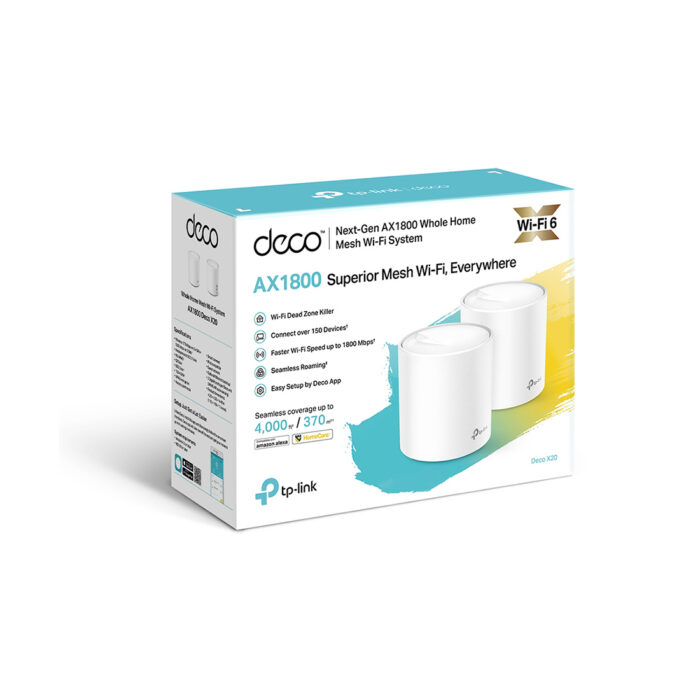 Беспроводная MESH-система Wi-Fi TP-Link Deco X20 (2-pack) — изображение 3