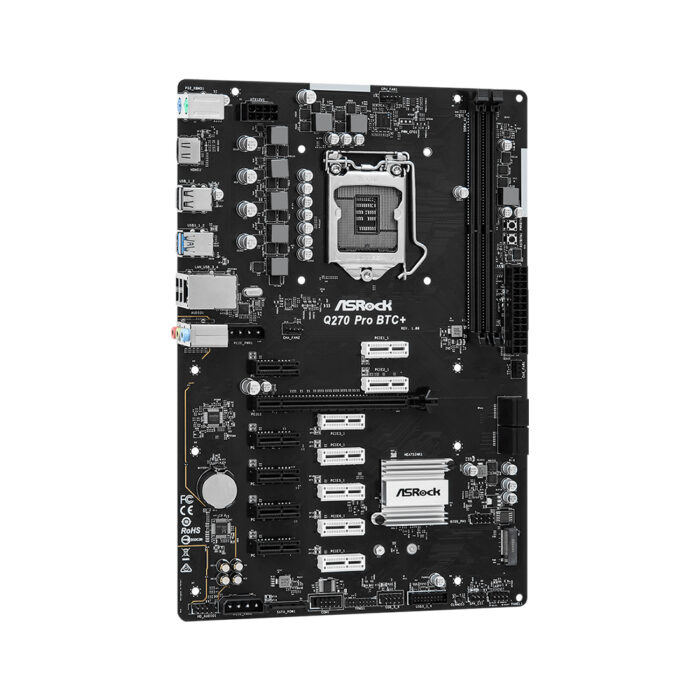 Материнская плата ASRock Q270 PRO BTC+ — изображение 3