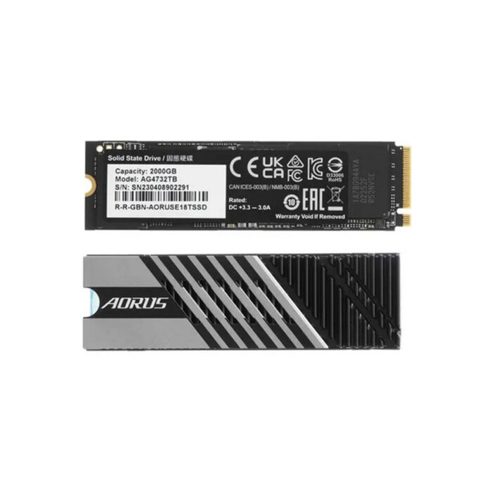 Твердотельный накопитель SSD Gigabyte 2TB M.2 NVMe PCIe 4.0x4 — изображение 2