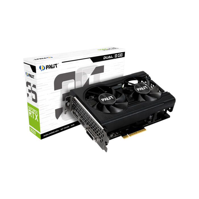 Видеокарта PALIT RTX3050 DUAL 8G (NE63050018P1-1070D) — изображение 3