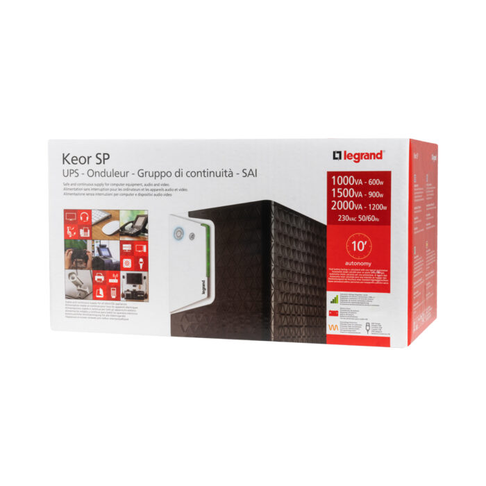 Источник бесперебойного питания Legrand Keor SP 1500 ВА — изображение 3