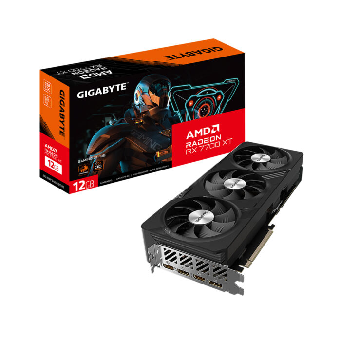 Видеокарта Gigabyte (GV-R77XTGAMING OC-12GD) Radeon RX 7700 XT GAMING OC 12G — изображение 3