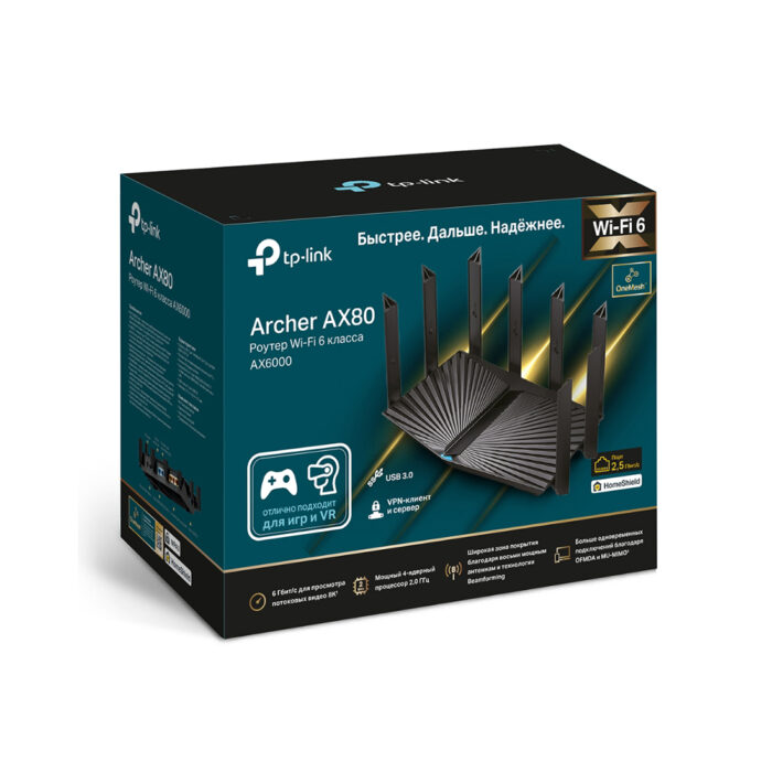 Маршрутизатор TP-Link Archer AX80 — изображение 3