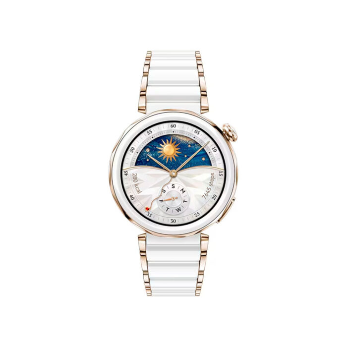 Смарт часы Huawei Watch GT 5 Pro JNA-B29 42mm White Ceramic Strap — изображение 2