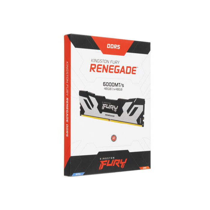 Модуль памяти Kingston FURY Renegade Silver XMP KF560C32RS-48 DDR5 48GB 6000MHz — изображение 3