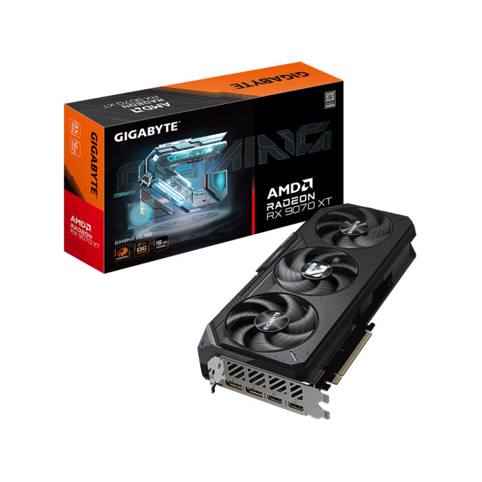 Видеокарта Gigabyte (GV-R9070XTGAMING OC-16GD) Radeon RX 9070 XT GAMING OC 16G — изображение 3