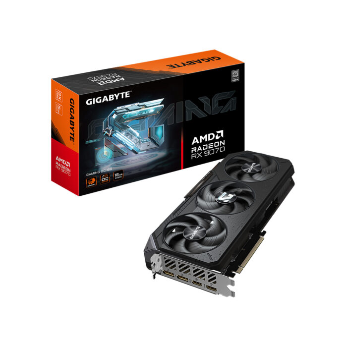 Видеокарта Gigabyte (GV-R9070GAMING OC-16GD) Radeon RX 9070 GAMING OC 16G — изображение 3
