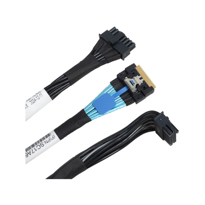 Комплект интерфейсных кабелей Lenovo ThinkSystem SR650 V2 2.5" Chassis Front BP1 SAS/SATA Cable Kit — изображение 2