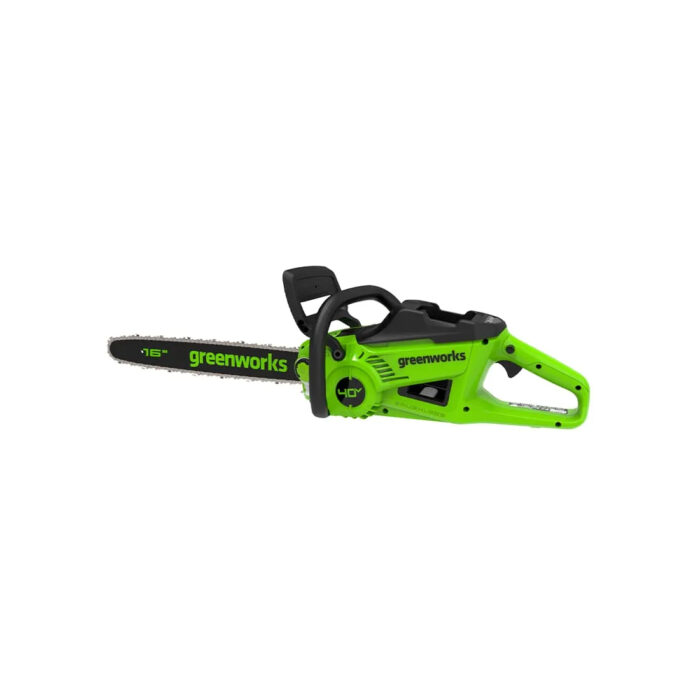 Цепная пила аккумуляторная Greenworks 2008807UB 40V 40 см 2000 Вт бесщеточная c 1хАКБ 4 Ач И ЗУ — изображение 2