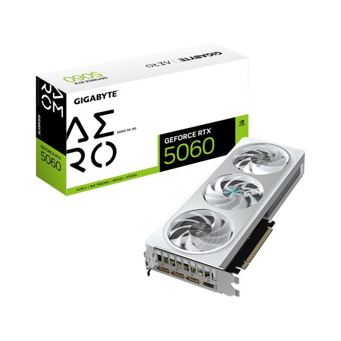 Видеокарта Gigabyte (GV-N5060AERO OC-8GD) RTX5060 AERO OC 8G — изображение 3