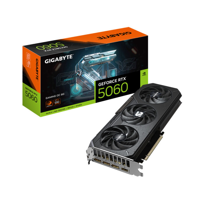 Видеокарта Gigabyte (GV-N5060GAMING OC-8GD) RTX5060 GAMING OC 8G — изображение 3