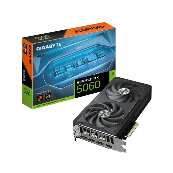 Видеокарта Gigabyte (GV-N5060EAGLE OC-8GD) RTX5060 EAGLE OC 8G — изображение 3