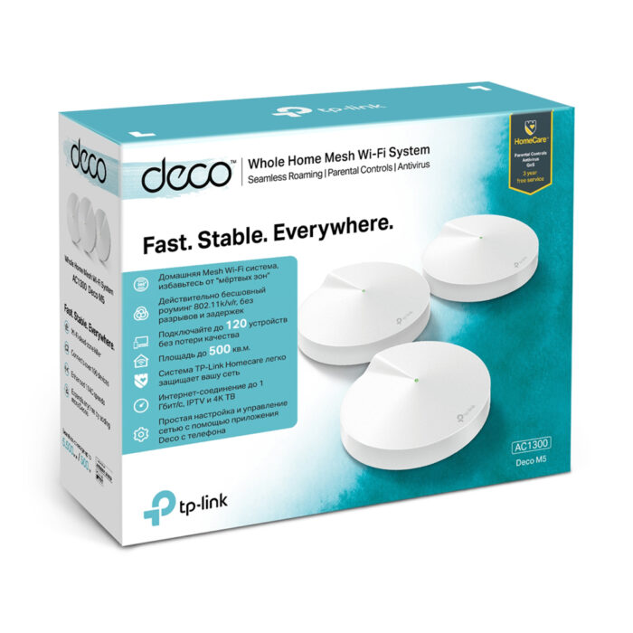 Маршрутизатор TP-Link Deco M5 (3-pack) — изображение 3