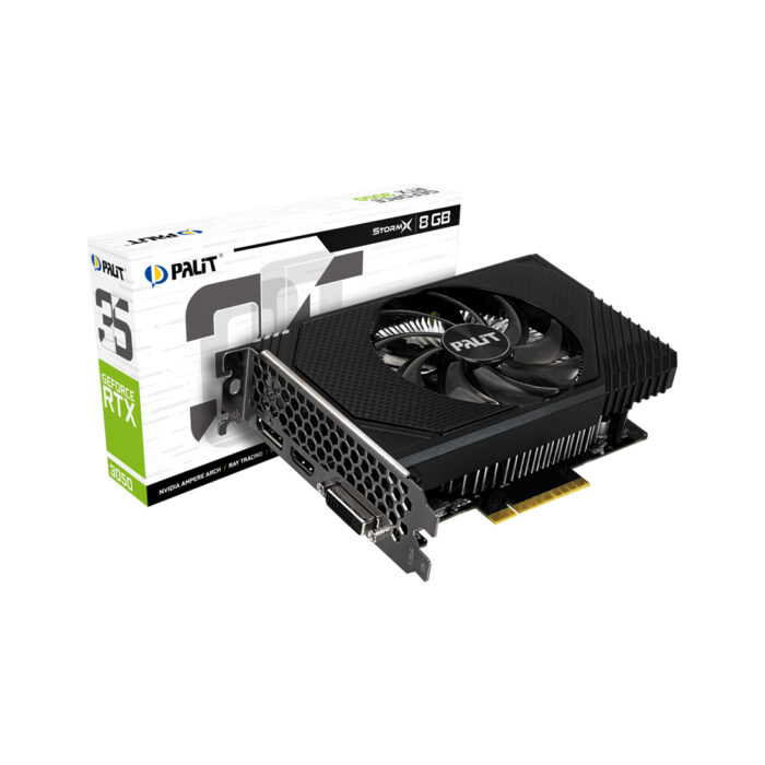 Видеокарта PALIT RTX3050 STORMX 8G (NE63050018P1-1070F) — изображение 3