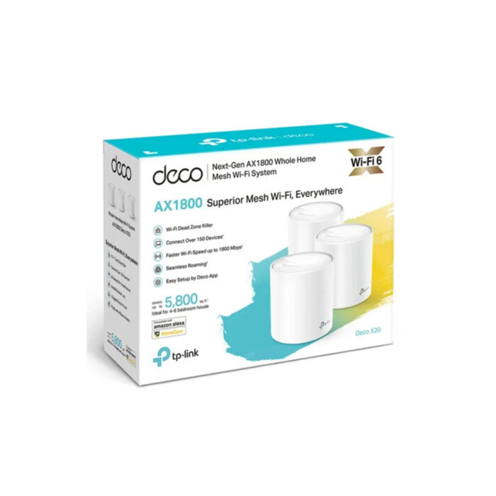 Беспроводная MESH-система Wi-Fi TP-Link Deco X20(3-pack) — изображение 3
