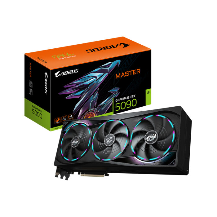 Видеокарта Gigabyte (GV-N5090AORUS M-32GD) RTX5090 AORUS MASTER 32G — изображение 3