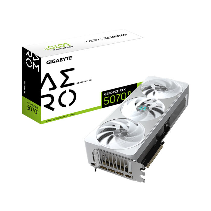 Видеокарта Gigabyte (GV-N507TAERO OC-16GD) RTX5070Ti AERO OC 16G — изображение 3