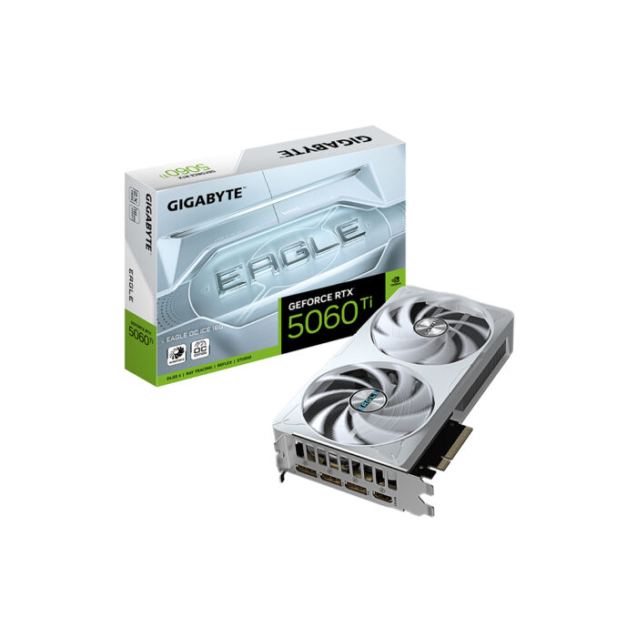 Видеокарта Gigabyte (GV-N506TEAGLEOC ICE-16GD) RTX5060Ti EAGLE OC ICE 16G — изображение 3