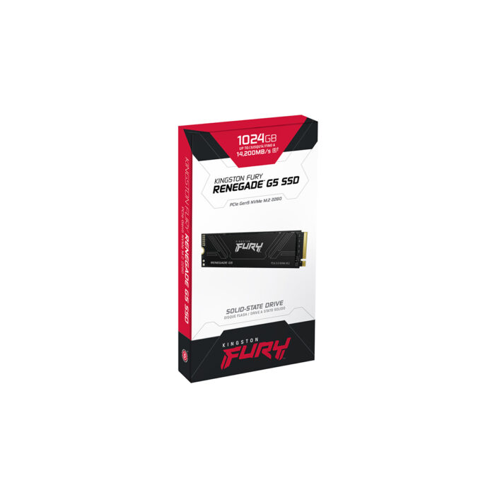 Твердотельный накопитель SSD Kingston FURY Renegade G5 SFYR2S/1T0 M.2 NVMe PCIe 5.0x4 — изображение 3