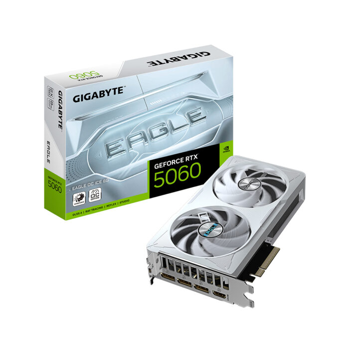Видеокарта Gigabyte (GV-N5060EAGLEOC ICE-8GD) RTX5060 EAGLE OC ICE 8G — изображение 3